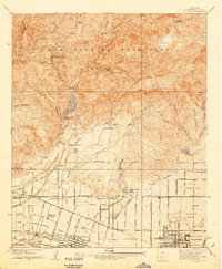 Download a high-resolution, GPS-compatible USGS topo map for La Verne, CA (1942 edition)