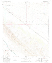 Download a high-resolution, GPS-compatible USGS topo map for Acolita, CA (1986 edition)