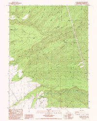 Download a high-resolution, GPS-compatible USGS topo map for Acorn Hollow, CA (1985 edition)