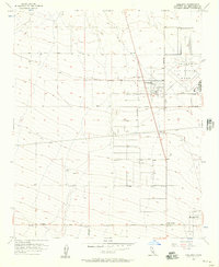 1956 Map of Adelanto, CA, 1957 Print