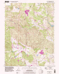 Download a high-resolution, GPS-compatible USGS topo map for Aetna Springs, CA (2002 edition)