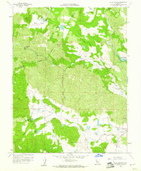 Download a high-resolution, GPS-compatible USGS topo map for Aetna Springs, CA (1961 edition)