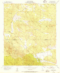 Download a high-resolution, GPS-compatible USGS topo map for Aguanga, CA (1955 edition)
