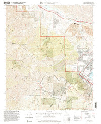 Download a high-resolution, GPS-compatible USGS topo map for Alberhill, CA (2001 edition)