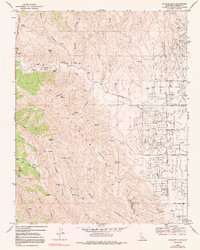 Download a high-resolution, GPS-compatible USGS topo map for Alcalde Hills, CA (1991 edition)