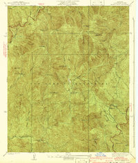 preview thumbnail of historical topo map of Los Angeles County, CA in 1941
