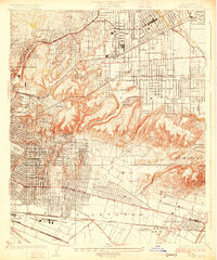 Download a high-resolution, GPS-compatible USGS topo map for Alhambra, CA (1926 edition)