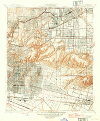 Download a high-resolution, GPS-compatible USGS topo map for Alhambra, CA (1939 edition)