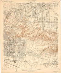Download a high-resolution, GPS-compatible USGS topo map for Alhambra, CA (1939 edition)