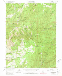 Download a high-resolution, GPS-compatible USGS topo map for Alleghany, CA (1981 edition)