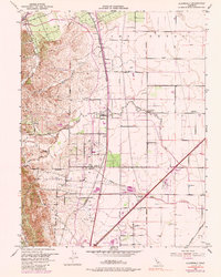 Download a high-resolution, GPS-compatible USGS topo map for Allendale, CA (1988 edition)