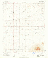 preview thumbnail of historical topo map of Los Angeles County, CA in 1957