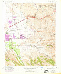 Download a high-resolution, GPS-compatible USGS topo map for Altamont, CA (1969 edition)