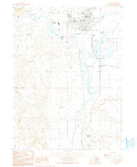 preview thumbnail of historical topo map of Alturas, CA in 1990