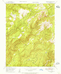 Download a high-resolution, GPS-compatible USGS topo map for American House, CA (1956 edition)