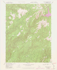 Download a high-resolution, GPS-compatible USGS topo map for American House, CA (1978 edition)