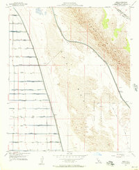 Download a high-resolution, GPS-compatible USGS topo map for Amos, CA (1957 edition)