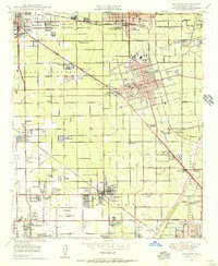 preview thumbnail of historical topo map of Anaheim, CA in 1949
