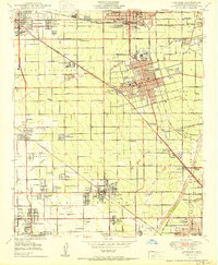 Download a high-resolution, GPS-compatible USGS topo map for Anaheim, CA (1950 edition)