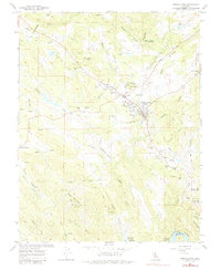 Download a high-resolution, GPS-compatible USGS topo map for Angels Camp, CA (1985 edition)