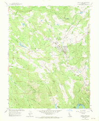 Download a high-resolution, GPS-compatible USGS topo map for Angels Camp, CA (1970 edition)