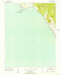 Download a high-resolution, GPS-compatible USGS topo map for Ano Nuevo, CA (1956 edition)