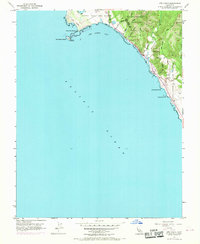 Download a high-resolution, GPS-compatible USGS topo map for Ano Nuevo, CA (1969 edition)