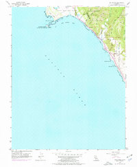 Download a high-resolution, GPS-compatible USGS topo map for Ano Nuevo, CA (1977 edition)