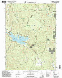 Download a high-resolution, GPS-compatible USGS topo map for Antelope Lake, CA (1998 edition)