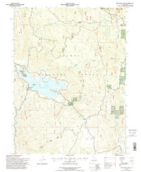Download a high-resolution, GPS-compatible USGS topo map for Antelope Lake, CA (1998 edition)