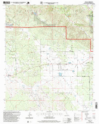 Download a high-resolution, GPS-compatible USGS topo map for Anza, CA (1999 edition)