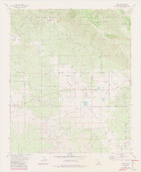 Download a high-resolution, GPS-compatible USGS topo map for Anza, CA (1988 edition)