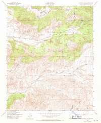 Download a high-resolution, GPS-compatible USGS topo map for Apache Canyon, CA (1971 edition)