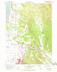 Download a high-resolution, GPS-compatible USGS topo map for Arcata North, CA (1969 edition)