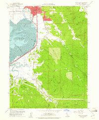 Download a high-resolution, GPS-compatible USGS topo map for Arcata South, CA (1961 edition)