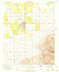 Download a high-resolution, GPS-compatible USGS topo map for Arvin, CA (1956 edition)