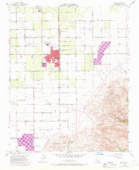 Download a high-resolution, GPS-compatible USGS topo map for Arvin, CA (1970 edition)