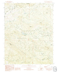 Download a high-resolution, GPS-compatible USGS topo map for Ascension Mountain, CA (1995 edition)