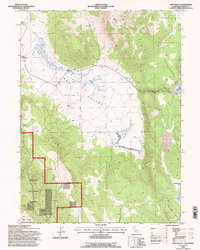 Download a high-resolution, GPS-compatible USGS topo map for Ash Valley, CA (1996 edition)