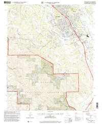 Download a high-resolution, GPS-compatible USGS topo map for Atascadero, CA (2000 edition)