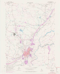 Download a high-resolution, GPS-compatible USGS topo map for Auburn, CA (1977 edition)