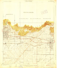 Download a high-resolution, GPS-compatible USGS topo map for Azusa, CA (1928 edition)