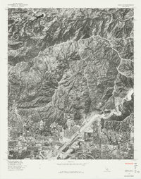 Download a high-resolution, GPS-compatible USGS topo map for Azusa, CA (1976 edition)