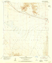 Download a high-resolution, GPS-compatible USGS topo map for Bagdad SW, CA (1955 edition)