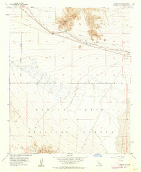 Download a high-resolution, GPS-compatible USGS topo map for Bagdad SW, CA (1962 edition)