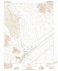 Download a high-resolution, GPS-compatible USGS topo map for Baker, CA (1983 edition)