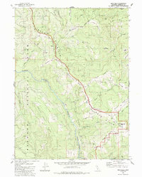 Download a high-resolution, GPS-compatible USGS topo map for Bald Hills, CA (1991 edition)