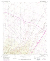 Download a high-resolution, GPS-compatible USGS topo map for Baldy Mesa, CA (1988 edition)