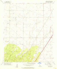 Download a high-resolution, GPS-compatible USGS topo map for Baldy Mesa, CA (1957 edition)