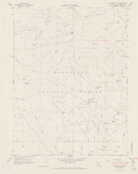 Download a high-resolution, GPS-compatible USGS topo map for Ball Mountain, CA (1970 edition)